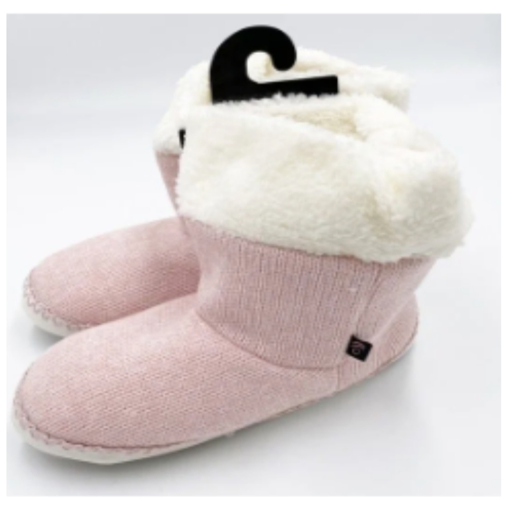 New NWT Cuddle Duds Boot Slippers Soft Comfy Size Small (shoes 5-6)●